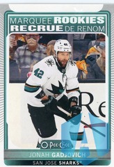 2021-22 Upper Deck O-Pee-Chee Update Marquee Rookie #640 Jonah Gadjovich